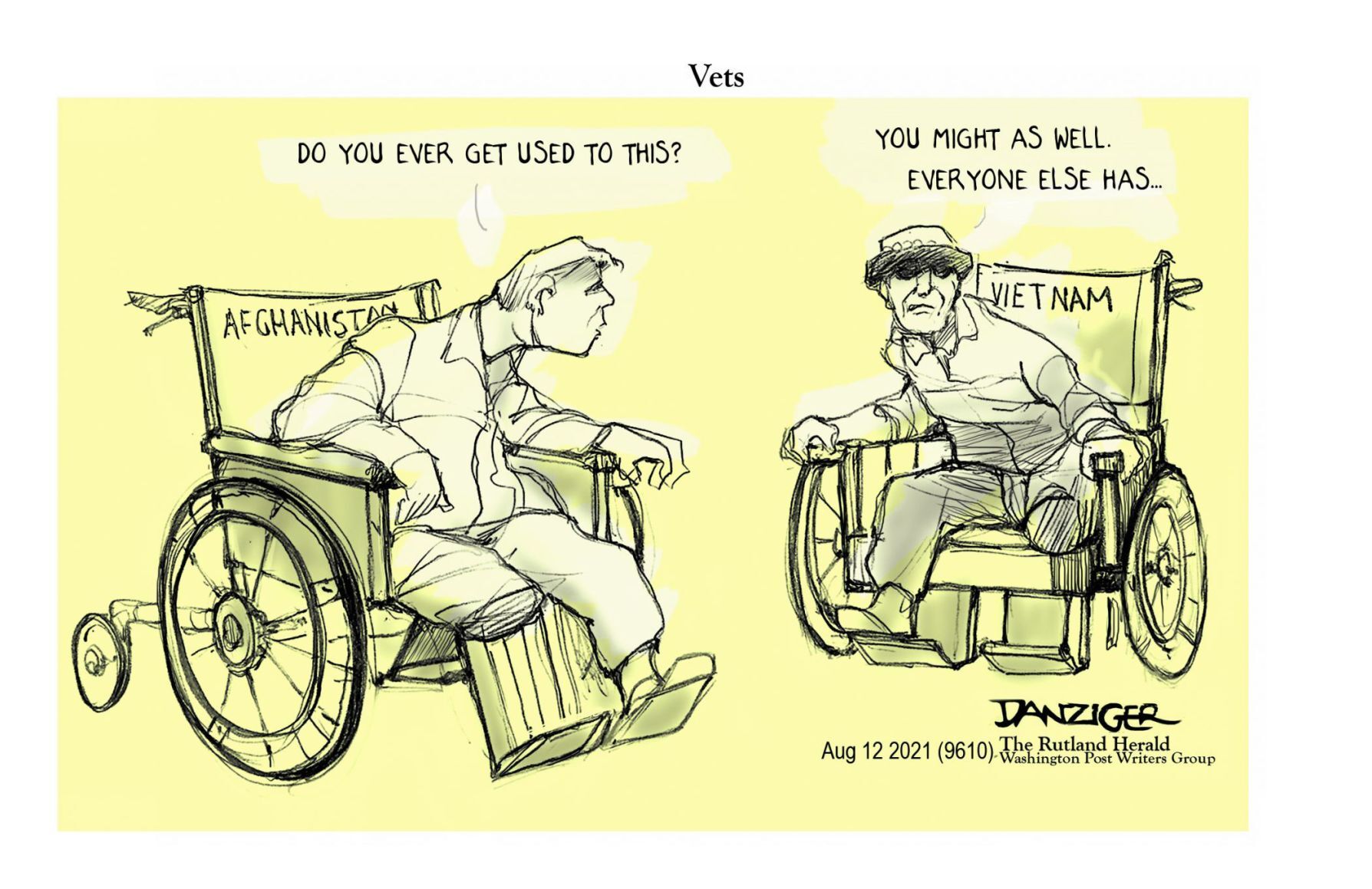 Jeff Danziger cartoon